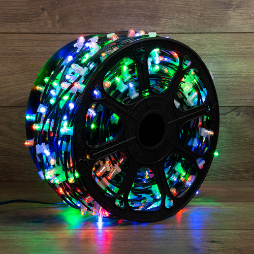 Гирлянда NEON-NIGHT "LED ClipLight" 12V 150 мм, цвет диодов Мульти (100/100) (325-129)