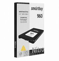 Внутренний SSD  Smart Buy  960GB  Nitro, SATA-III, R/W - 500/560 MB/s, 2.5", Maxio MAS0902, QLC 3D NAND (SBSSD-960GQ-MX902-25S3)