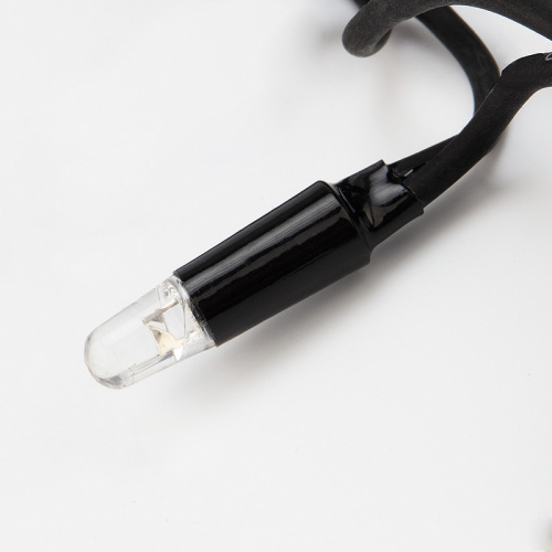 Гирлянда NEON-NIGHT модульная «Дюраплей LED» 10 м, 200 LED, черный каучук, цвет свечения белый  (1/10) фото 4