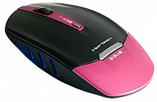 Мышь E-BLUE Horizon, розовая, USB, ультратонкая, беспроводная (1/40) (EMS136RE)