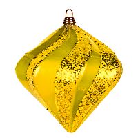 Фигура елочная  NEON-NIGHT "Алмаз", 15 см, цвет золотой (6/36)