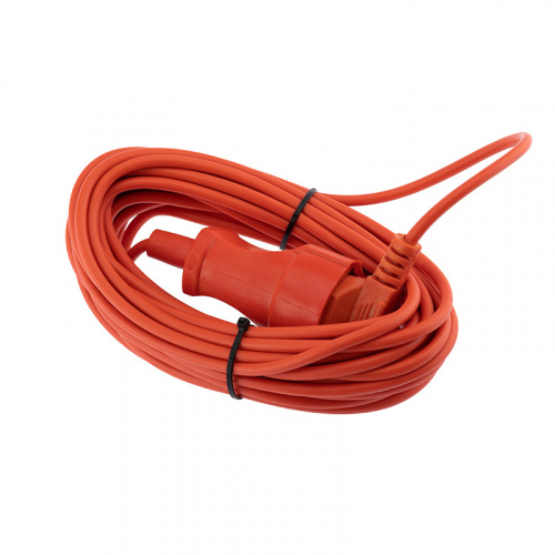 Удлинитель-шнур PROconnect ПВС 2х0.75, 10 м, б/з, 6 А, 1300 Вт, IP20, оранжевый (Сделано в России) (1/25)