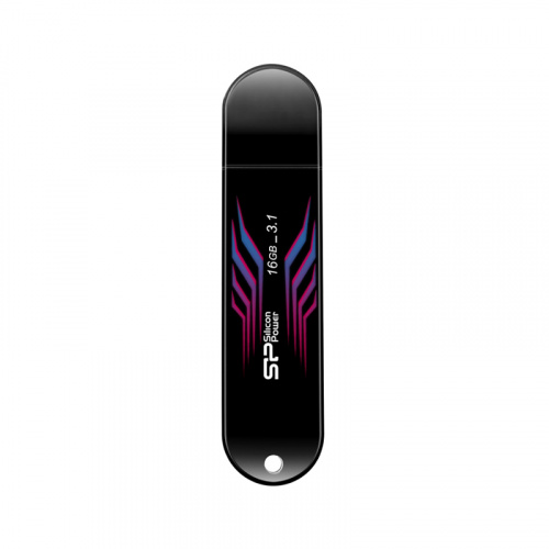 Флеш-накопитель USB 3.0  16GB  Silicon Power  Blaze B10, термочувствительный корпус, черный (SP016GBUF3B10V1B) фото 7