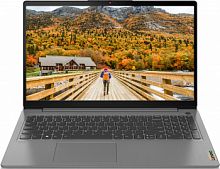 Ноутбук Lenovo IdeaPad 3 15ITL6 Core i5 1135G7 8Gb SSD256Gb NVIDIA GeForce MX350 2Gb 15.6" IPS FHD (1920x1080) noOS grey WiFi BT Cam