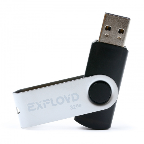 Флеш-накопитель USB  32GB  Exployd  530  чёрный (EX032GB530-B) фото 2
