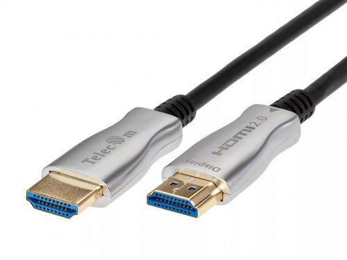 Активный оптический кабель HDMI 19M/M,ver. 2.0, 4K@60 Hz 50m Telecom <TCG2020-50M> (1/10) фото 10