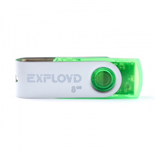 Флеш-накопитель USB  8GB  Exployd  530  зелёный (EX008GB530-G) фото 4