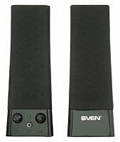 Колонки SVEN 235, чёрный, акустическая система 2.0, мощность 2х2 Вт(RMS) (SV-0110235BK)