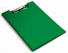Папка клип-борд Бюрократ -PD602GRN A4 пластик 1.2мм зеленый