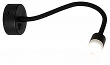 Светильник светодиодный ЭРА настенный декоративный WL 34 BK 3Вт IP20 черный (1/25) (Б0056393)