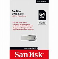 Флеш-накопитель USB 3.1  64GB  SanDisk  Ultra Luxe  металл (SDCZ74-064G-G46)