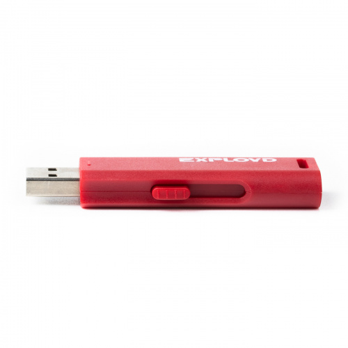Флеш-накопитель USB  16GB  Exployd  580  красный (EX-16GB-580-Red) фото 3