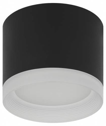 Светильник ЭРА OL17 GX53 BK накладной потолочный под лампу GX53, алюминий, цвет черный (1/40) фото 3