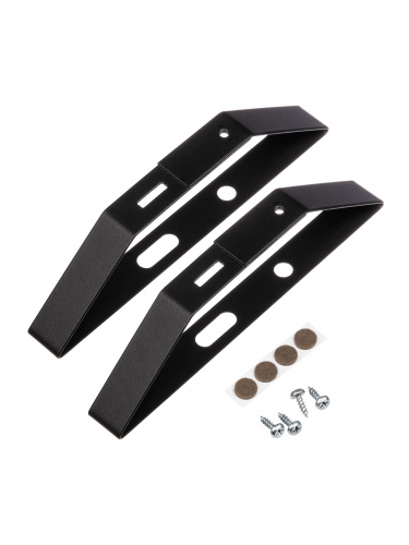 Комплект ножек для конвекторов ЭК-С в черном цвете, TDM (1/60) фото 4