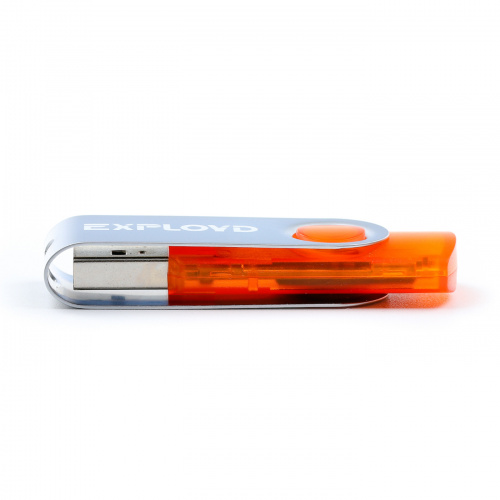 Флеш-накопитель USB  4GB  Exployd  530  оранжевый (EX004GB530-O) фото 5