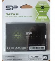 Внутренний SSD  Silicon Power  256GB  A56, SATA-III, R/W - 560/530 MB/s, 2.5", TLC (SP256GBSS3A56B25)