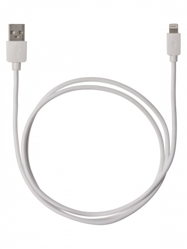 Дата-кабель TDM ДК 6, USB - Lightning, 1 м, белый, (1/400) (SQ1810-0306) фото 4