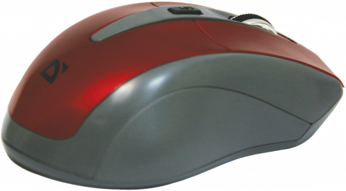 Беспроводная мышь DEFENDER Accura MM-965, USB. 6 кнопок, красный (1/40) (52966) фото 8