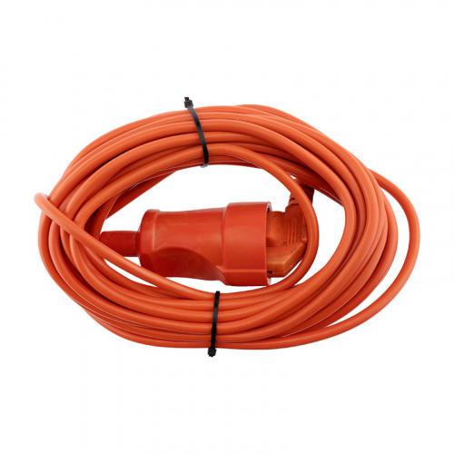 Удлинитель-шнур PROconnect ПВС 3х0.75, 10 м, с/з, 6 А, 1300 Вт, IP44, оранжевый (Сделано в России) (1/25) фото 2