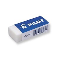 Ластик PILOT EE101 винил, карт.держатель, цв.белый, Япония, 42?19?12 мм. (1/36/1440)