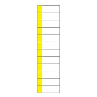 Наклейка маркировочная таблица 12 модулей (50х216 мм) REXANT (5/100)