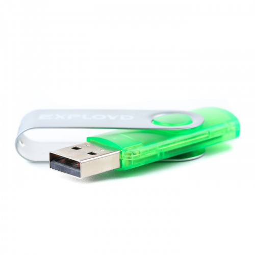 Флеш-накопитель USB  16GB  Exployd  530  зелёный (EX016GB530-G) фото 6