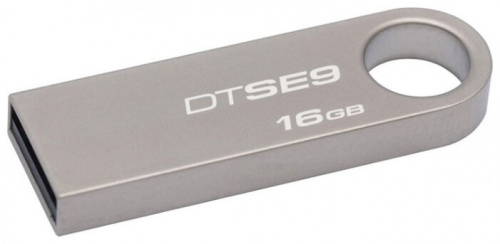 Флеш-накопитель яUSB  16GB  Kingston  DTSE9  металл (DTSE9H/16GB)