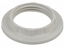 Кольцо ЭРА для патрона E14 пластик белое (1/100/1000) (Б0043679)