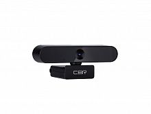 Web-камера CBR CW 870FHD Black, с матрицей 2 МП, разр. видео 1920х1080, USB 2.0, встр. микр. с шумоподавлением, автофокус, кабель 1,8 м,чёрный (1/100)