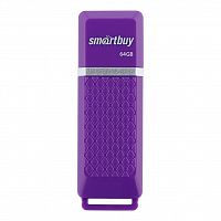 Флеш-накопитель USB  64GB  Smart Buy  Quartz  фиолетовый (SB64GBQZ-V)