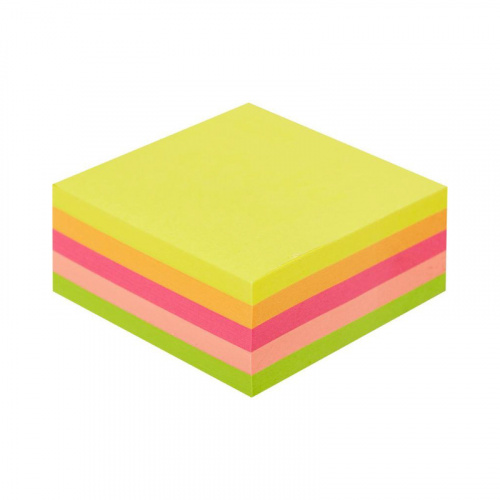 Блок-кубик Attache Selection миникуб 51х51, радуга 250 л (1/48/288) фото 2