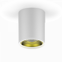 Светильник cветодиодный GAUSS накладной HD010 12W (белый золото) 3000K 79x100мм 1/30