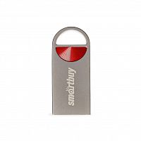 Флеш-накопитель USB  64GB  Smart Buy  MC8  металл  красный (SB064GBMC8)