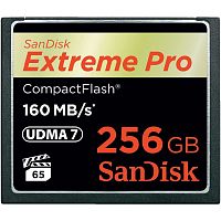 Карта памяти CF  SanDisk  Extreme Pro 256GB  (160 MB/s) (SDCFXPS-256G-X46)