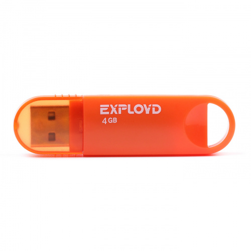 Флеш-накопитель USB  4GB  Exployd  570  оранжевый (EX-4GB-570-Orange)