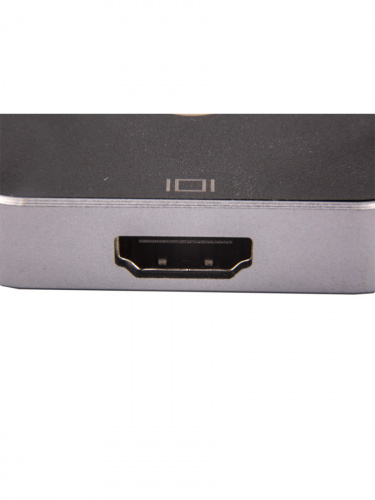 Aдаптер USB3.1 Type-CM-->HDMI+USB3.0+PD charging, TF, Aluminum Shell, VCOM <CU457> (1/72) фото 8