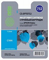 Картридж струйный Cactus CS-EPT0732 голубой для Epson Stylus С79/C110/СХ3900/CX4900/CX5900/CX7300/CX