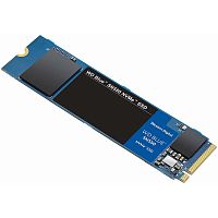 Внутренний SSD  WD  500GB, PCIe x4, R/W - 3400/2900 MB/s, (M.2), 2280, TLC 3D NAND, синий (WDS500G2B0C)