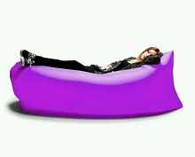 Надувной лежак (ламзак) для отдыха Larimar фиолетовый