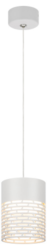 Светильник ЭРА потолочный подвесной PL29 WH цоколь GX53 цилиндр белый (1/50) (Б0061374) фото 2