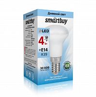 Лампа светодиодная SMARTBUY R39 4Вт 4000K E14 (рефлекторная, нейтральный свет) (1/10/100) (SBL-R39-04-40K-E14)