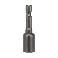 Ключ-насадка REXANT 8х48 мм, 1/4" магнитная (упак. 20 шт.) (1/0)