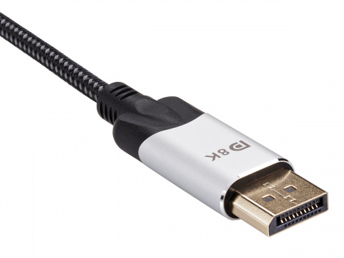 Кабель-адаптер USB 3.1 Type-Cm --> DP(m) 8K@60Hz, 1.8m , Alumi Shell,VCOM <CU422MCV-1.8M> (1/60) фото 7