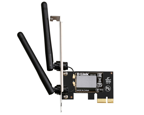 PCI Express адаптер D-LINK DWA-548/C1A, WiFi N300, PCI-E, USB 2.0 (ант.внеш.несъем.) 2ант. (1/10) фото 3
