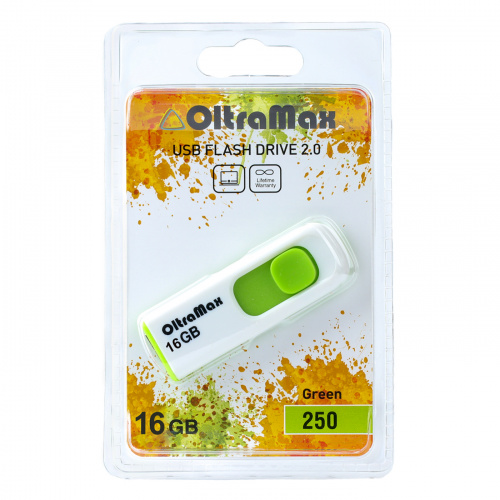 Флеш-накопитель USB  16GB  OltraMax  250  зелёный (OM-16GB-250-Green) фото 4