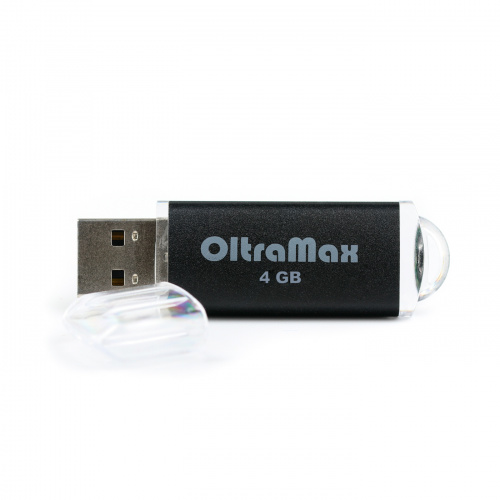 Флеш-накопитель USB  4GB  OltraMax   30  чёрный (OM004GB30-В) фото 2