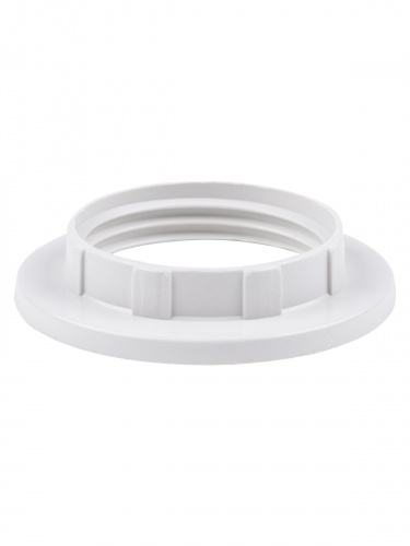 Кольцо TDM для патрона Е14, термостойкий пластик, белый, (1/50/1000) (SQ0335-0163) фото 3