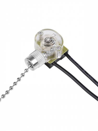 Сонетка-выключатель для бра с цепочкой 3А 250В металлик TDM (1/500) (SQ1806-0225) фото 4