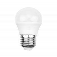 Лампа светодиодная REXANT Шар (GL) 9,5 Вт E27 903 лм 2700 K теплый свет (1/10/100) (604-039)