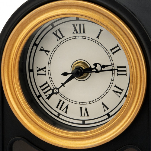 Светодиодный камин NEON-NIGHT "Старинные часы" с эффектом живого огня 14,7x11,7x25 см, черный, батарейки 2хС (не в комплекте) USB (1/8) (511-020) фото 7